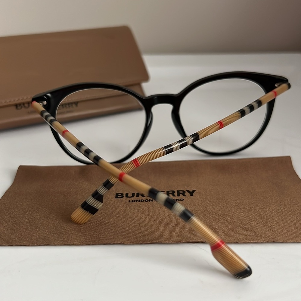 Burberry BE2318 Chalcot Glasses with Original Case and Dustcloth - BLACK - Picture 4 of 7